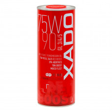 Трансмісійне масло Xado Atomic Oil Red Boost 75W-90 GL 3/4/5 1л