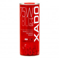 Трансмісійне масло Xado Atomic Oil Red Boost 75W-80 GL4 1л