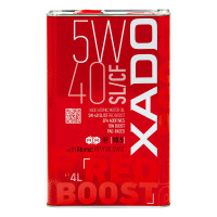 Моторне масло Xado Atomic Oil Red Boost 5W-40 4л