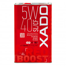 Моторне масло Xado Atomic Oil Red Boost 5W-40 4л
