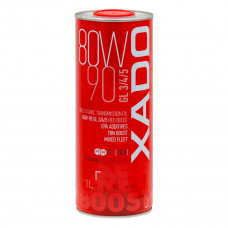 Трансмісійне масло Xado Atomic Oil Red Boost 80W-90 GL-3/4/5 1л