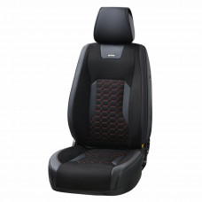 Комплект, 3D чохли для сидінь Beltex Montana, black-red