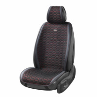 Комплект преміум накидок для сидінь Beltex Monte Carlo, black-red