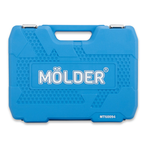 Професійний набір інструментів в кейсі Molder 1/2", 1/4" 72 T, CR-V, 94од.