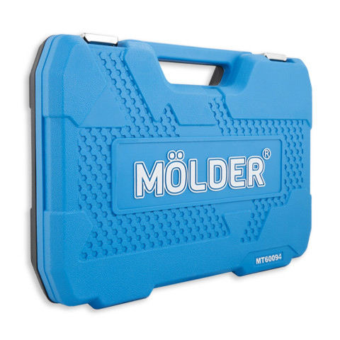 Професійний набір інструментів в кейсі Molder 1/2", 1/4" 72 T, CR-V, 94од.