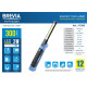 Ліхтар інспекційний Brevia LED Ultra-slim 3W COB+1W LED 300lm, 2000mAh, microUSB