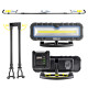 Лампа інспекційна Brevia LED 120-190см 2x10W COB 2x1000lm 2x4000mAh Power Bank, type-C
