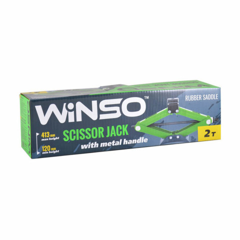 Домкрат ромбовий Winso 2т 120-413мм