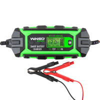 Зарядний пристрій АКБ Winso Pro 12В 120А·год 4А з LCD-екраном
