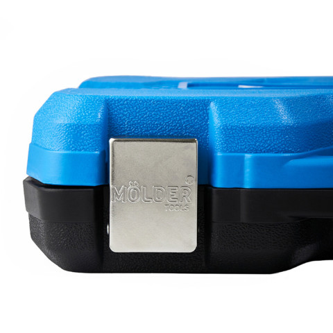 Професійний набір інструментів в кейсі Molder 1/2", 1/4" 72Т, CR-V, 56од.