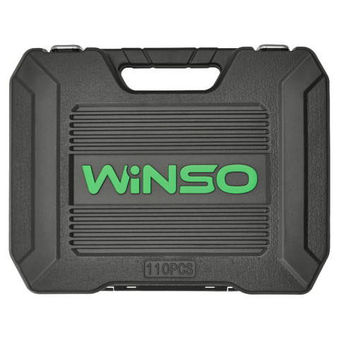Професійний набір інструментів в кейсі Winso Pro 1/2", 1/4" 72T, CR-V, 110од.