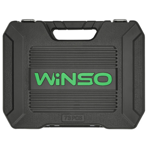 Професійний набір інструментів в кейсі Winso Pro 1/2", 1/4" 72 T, CR-V, 73од.