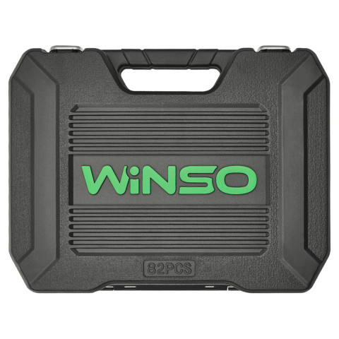 Професійний набір інструментів в кейсі Winso Pro 1/2", 1/4" 72 T, CR-V, 82од.