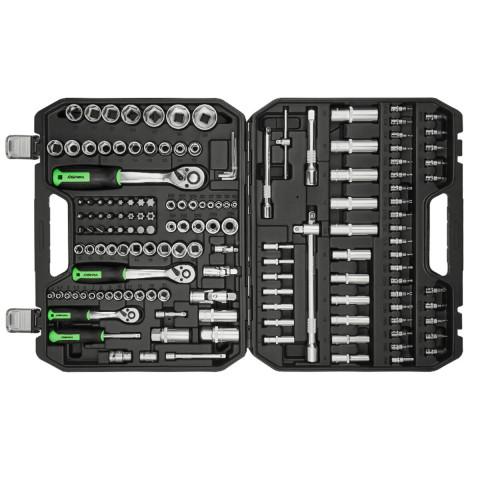 Професійний набір інструментів в кейсі Winso Pro 1/2", 1/4", 3/8" 72T, CR-V, 150од.