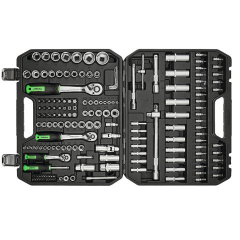 Професійний набір інструментів в кейсі Winso Pro 1/2", 1/4", 3/8" 72T, CR-V, 171од.
