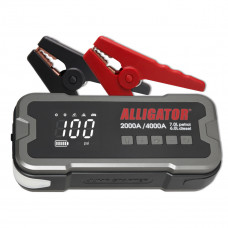 Пусковий пристрій Alligator Jump Starter 2000A/4000A 24000mAh з компресором 10Bar