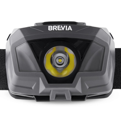 Ліхтар налобний Brevia 200Lm, 3 режими+flash, 3xAAA