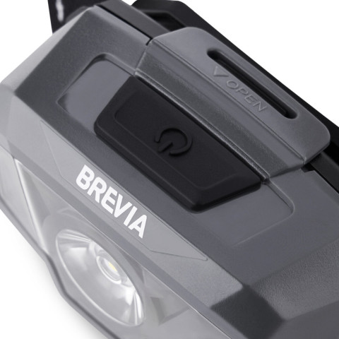 Ліхтар налобний Brevia 200Lm, 3 режими+flash, 3xAAA