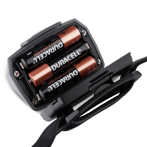 Ліхтар налобний Brevia 200Lm, 3 режими+flash, 3xAAA