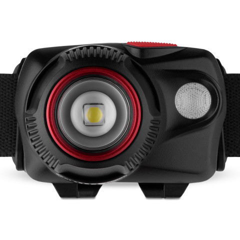 Ліхтар налобний Brevia 520Lm, Focus Control, 800mAh, 3xAAA, білий/червоний