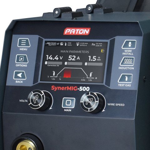 Комплект для зварювання PATON™ SynerMIG-500-15-4-400V WK