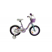 Велосипед дитячий RoyalBaby Chipmunk MM Girls 14 , OFFICIAL UA, фіолетовий