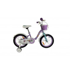 Велосипед дитячий RoyalBaby Chipmunk MM Girls 14 , OFFICIAL UA, фіолетовий