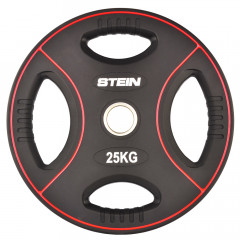 Диск поліуретановий чорний Stein 25 кг