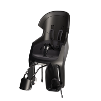 Дитяче велокрісло Bobike Exclusive Evolve maxi - rear bicycle seat for frame Urban Black