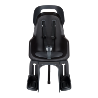 Дитяче велокрісло Bobike Maxi GO Carrie - rear bicycle seat for rack Urban black