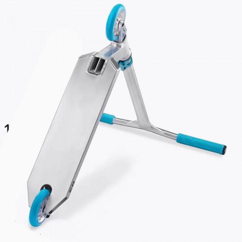 Самокат трюковий Hipe H3 Silver/Blue