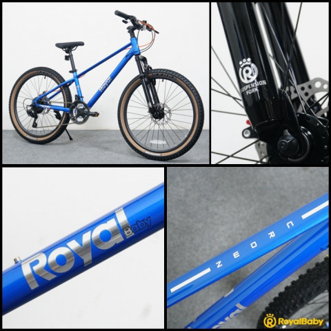 Велосипед дитячий RoyalBaby 20 JUNIOR MTB ALLOY 7 SPEED, OFFICIAL UA, Blue