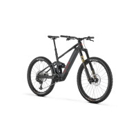 Електровелосипед MONDRAKER DUNE RR Carbon 29/27.5'' 170mm, 400Wh Bosch SX, Black/Grey/Red, L