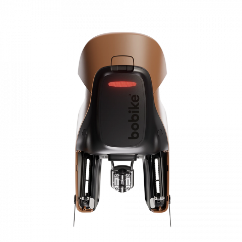 Дитяче велокрісло Bobike Exclusive Evolve maxi - rear bicycle seat for frame Cinnamon Brown