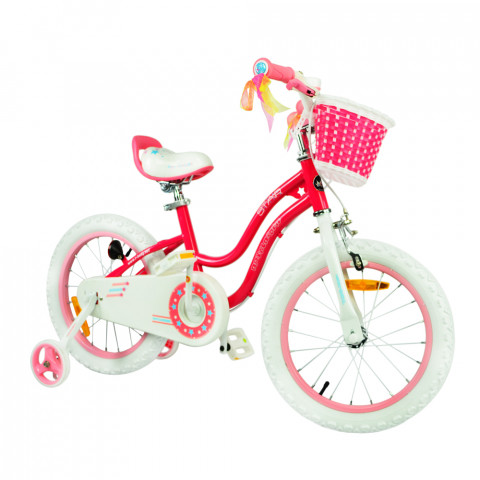 Велосипед RoyalBaby STAR GIRL 18 , OFFICIAL UA, рожевий