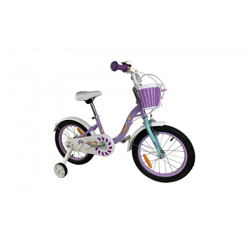 Велосипед дитячий RoyalBaby Chipmunk MM Girls 18 , OFFICIAL UA, фіолетовий