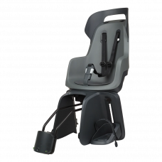 Дитяче велокрісло Bobike GO Frames RS Reclining System - rear bicycle seat for frame Macaron grey