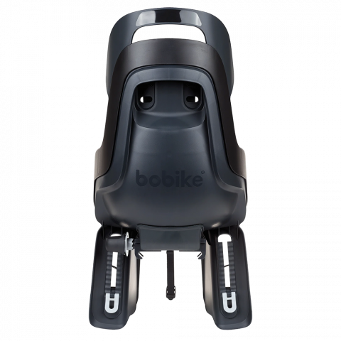 Дитяче велокрісло Bobike Maxi GO Carrie - rear bicycle seat for rack Urban black