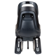 Дитяче велокрісло Bobike Maxi GO Carrie - rear bicycle seat for rack Urban black