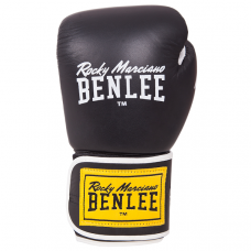 Рукавички боксерські Benlee TOUGH 10oz / шкіра / чорні