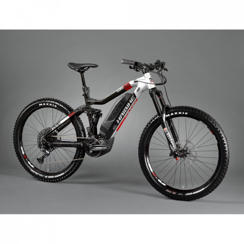 Електровелосипед Haibike XDURO AllMtn 2.0 500Wh 12 s. NX Eagle 27.5 , рама L, чорно-сіро-червоний, 2020, тестовий