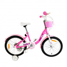 Велосипед дитячий RoyalBaby Chipmunk MM Girls 18 , OFFICIAL UA, рожевий