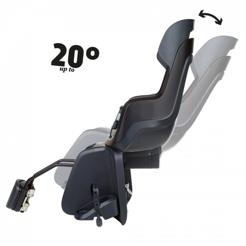 Дитяче велокрісло Bobike GO Frames RS Reclining System - rear bicycle seat for frame Peppermint
