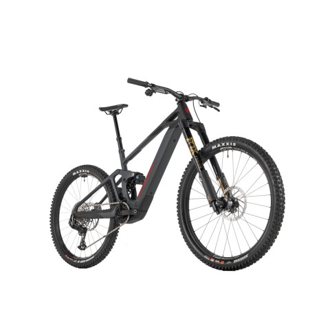 Електровелосипед MONDRAKER DUNE RR Carbon 29/27.5'' 170mm, 400Wh Bosch SX, Black/Grey/Red, L