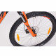Велосипед KTM CHICAGO 272 27.5 рама M / 43, чорний матовий (Помаранчевий), 2022