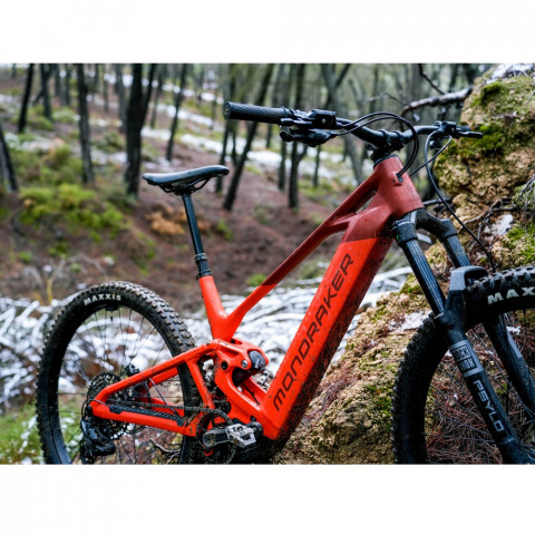 Електровелосипед MONDRAKER SCREE S 29'' 150mm, 800Wh Bosch CX, Flame Red, L
