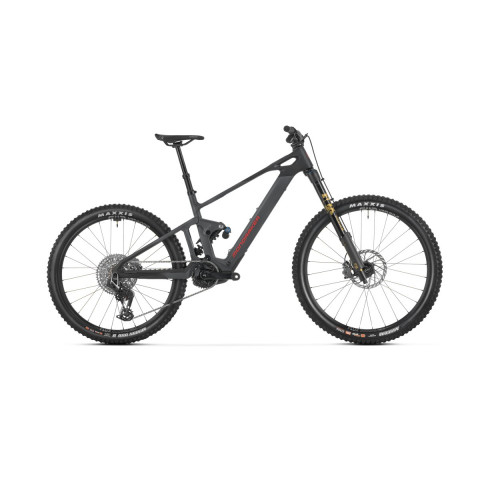 Електровелосипед MONDRAKER DUNE RR Carbon 29/27.5'' 170mm, 400Wh Bosch SX, Black/Grey/Red, L