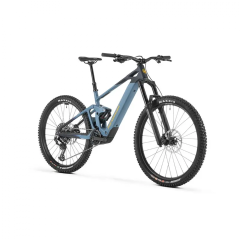 Електровелосипед MONDRAKER DUNE R Carbon 29/27.5'' 170mm, 400Wh Bosch SX, Blue/Yellow, L