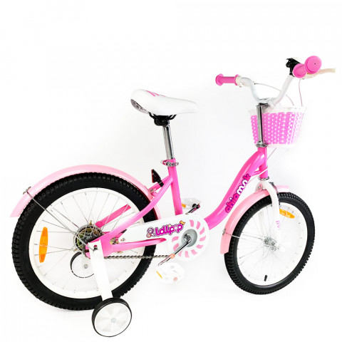 Велосипед дитячий RoyalBaby Chipmunk MM Girls 18 , OFFICIAL UA, рожевий