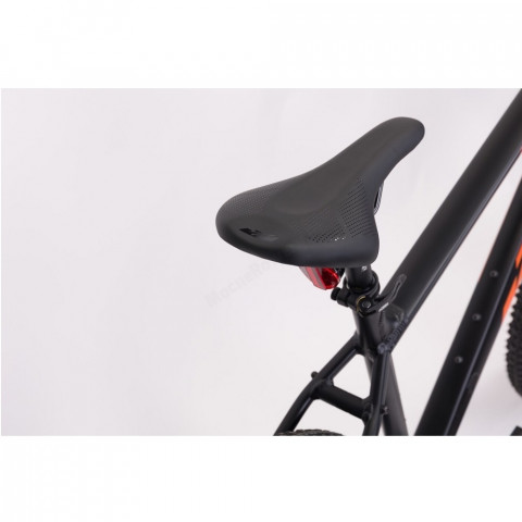 Велосипед KTM CHICAGO 272 27.5 рама M / 43, чорний матовий (Помаранчевий), 2022